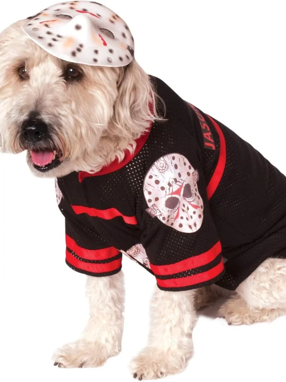 Friday the 13th: Jason Voorhees Pet Costume for For Dogs by Rubies, XL